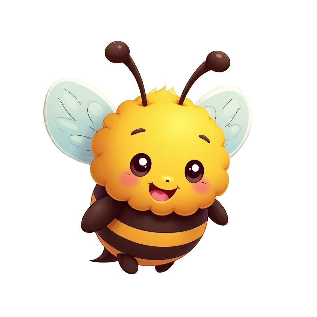 Cute Bee Character